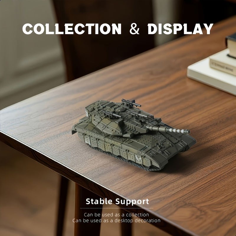 1:72 Scale Tank Model Assembly Plastic for Decor or Holiday Gift - Image 5