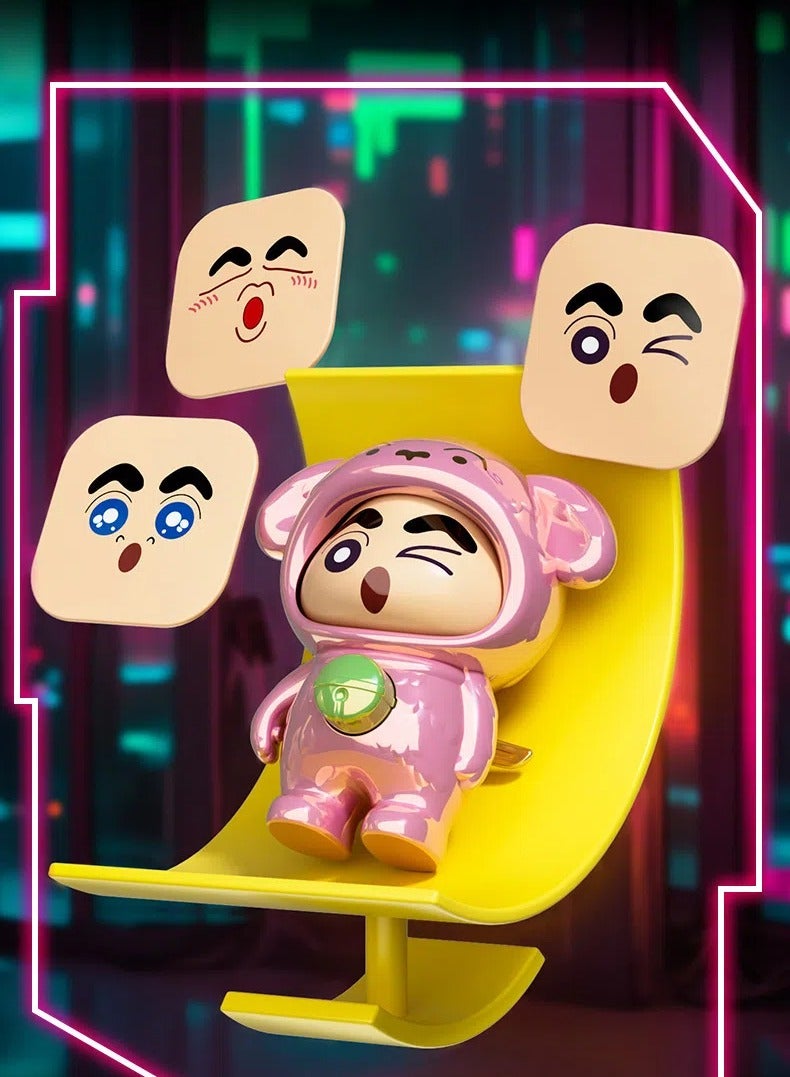 general Press to Change Face Crayon Shin Chan Toys 6 Pieces - Image 3