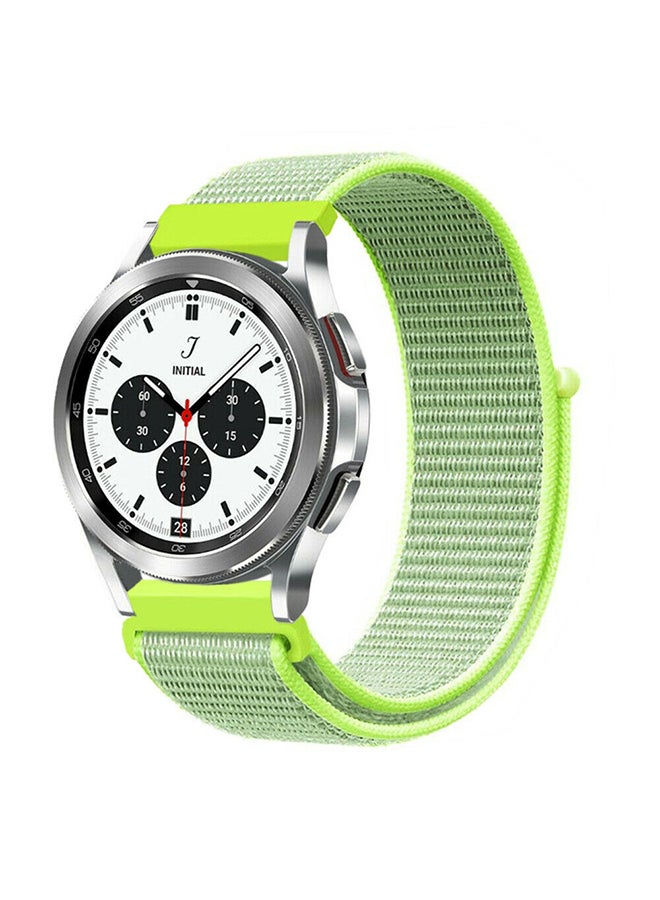 O Ozone Nylon Strap Compatible With Samsung Galaxy Watch 3 45mm / Galaxy Watch 46mm / Gear S3 Frontier / Classic / Watch GT 2 46mm Bands 22mm Soft Nylon Replacement Wristband for Women Men-Flash - Image 1