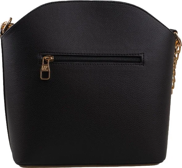 ARMINE Black Pia Shoulder Plain Women's Daily Bag