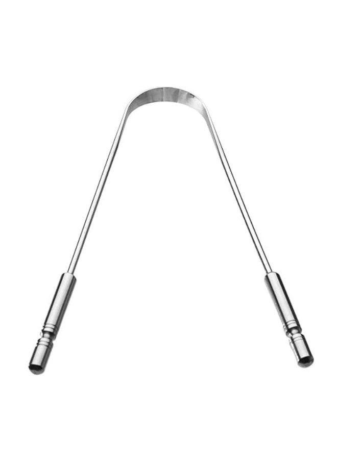 GUBB Metal Tongue Cleaner For Kids & Adults - Easy to Use | Ideal for travelling | Tongue cleanser | Removes bad breath | Ideal for oral hygiene | Carefully designed | U-shaped - Image 1