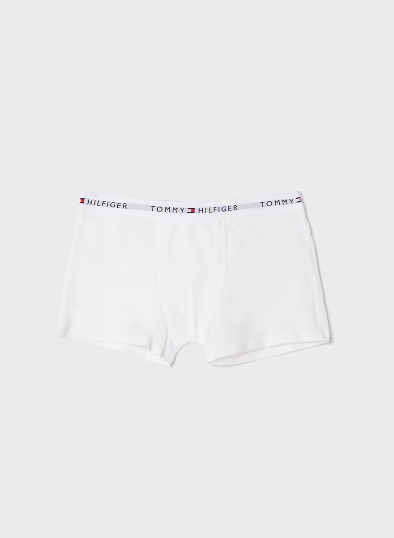 TOMMY HILFIGER Kids 3 Pack Logo Band Trunk