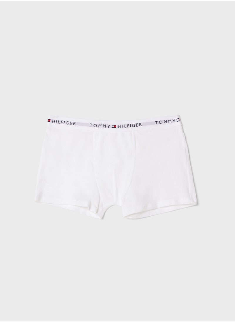TOMMY HILFIGER Kids 3 Pack Logo Band Trunk  - Image 3