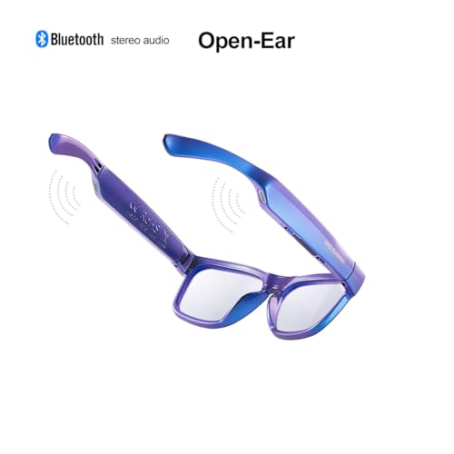 OhO sunshine Bluetooth Audio Sunglasses Lightweight Open Ear Sport Glasses 10H Playtime UV400 ANSI Z871 Water Resistant with Voice Control - Image 3