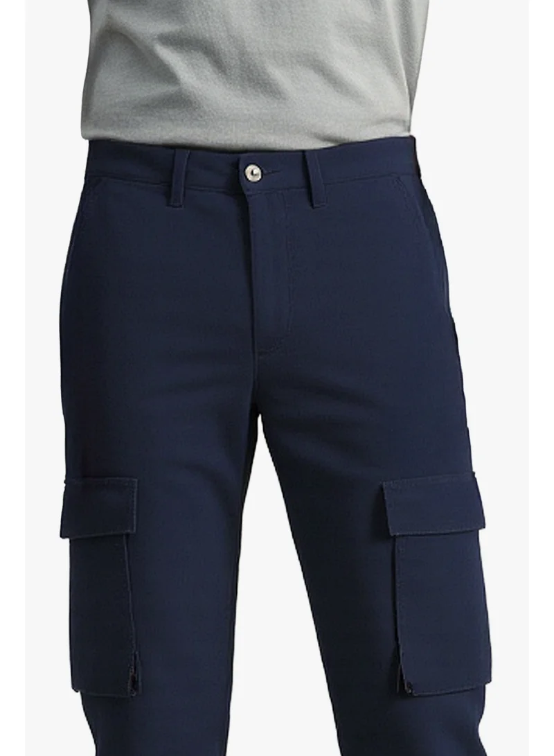 French Connection French Connection Men's Dark Blue Cargo Pants