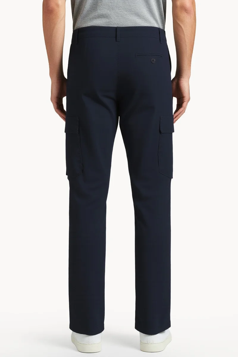 French Connection French Connection Men's Dark Blue Cargo Pants