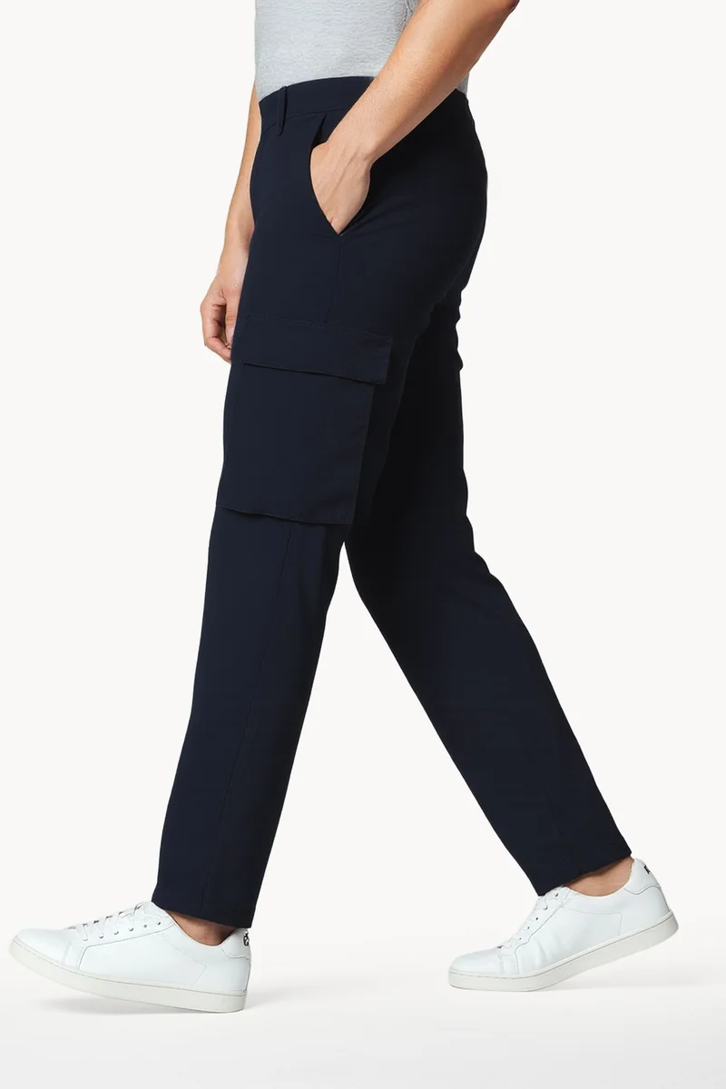 French Connection French Connection Men's Dark Blue Cargo Pants