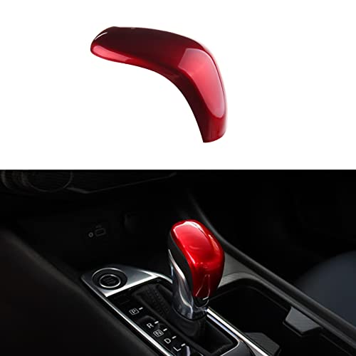 ANFOKAS Compatible with Nissan Sentra Altima 2025 2024 2023 2022 2021 2020 Accessories Car Center Console Gear Panel Gear Shift Knob Cover Trim Cap Red - Image 1