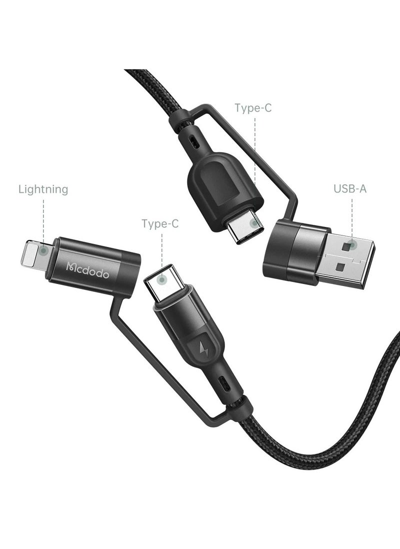 Mcdodo - Cable 4 in 1 PD Fast Charge Data 1.2m - Image 1