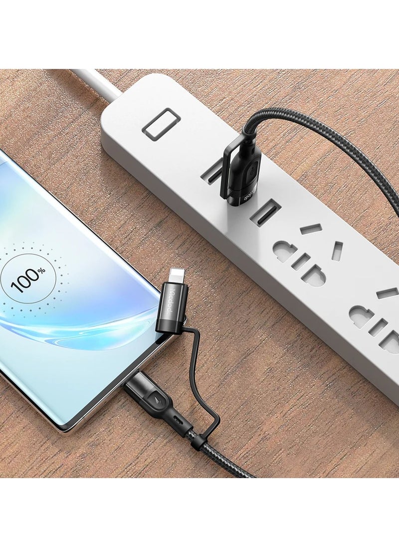 Mcdodo - Cable 4 in 1 PD Fast Charge Data 1.2m - Image 1