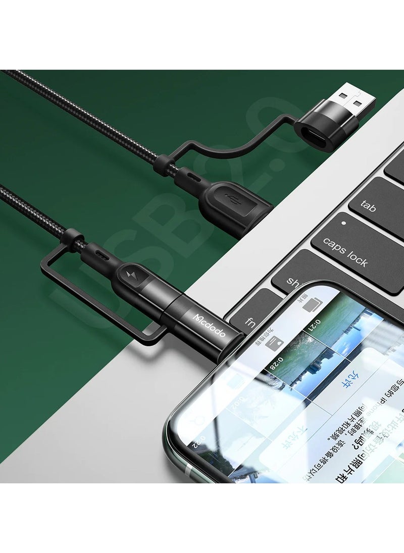 Mcdodo - Cable 4 in 1 PD Fast Charge Data 1.2m - Image 1