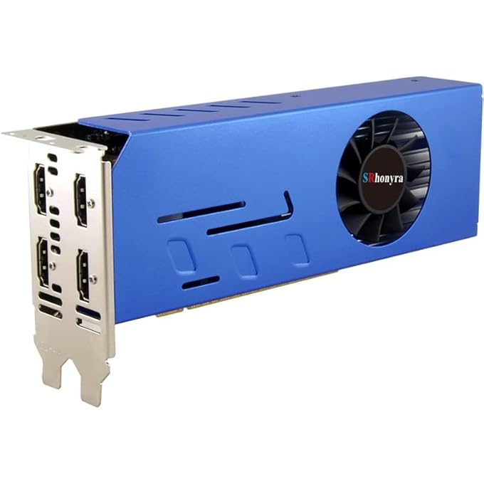 rayihni GTX 750 TI 4GB GRAPHICS CARD GDDR5 DUAL SLOT 4HDMI MONITOR VIDEO CARD 128-BIT PCIE BUS POWERED - Image 2