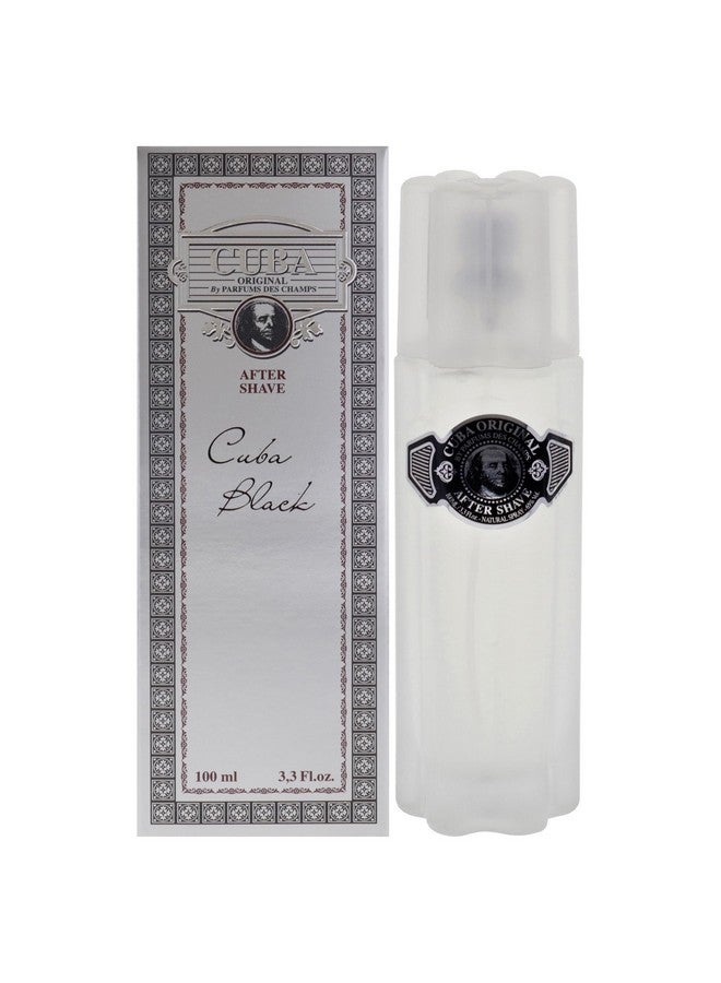 Cuba Black For Men 3.4 Oz After Shave - Image 1