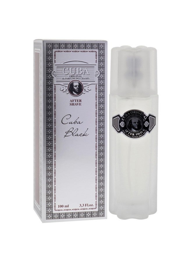 Cuba Black For Men 3.4 Oz After Shave - Image 3