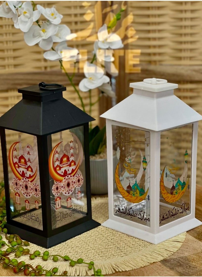 Large Ramadan box +  4 pieces of gifts (white Ramadan lantern + small transparent lantern + golden electronic candle + Ramadan figure medal +) - pzsku/Z426BF5781EA15A9D4493Z/45/_/1739357091/96654033-e7ff-4170-9b14-5263c7a2c586