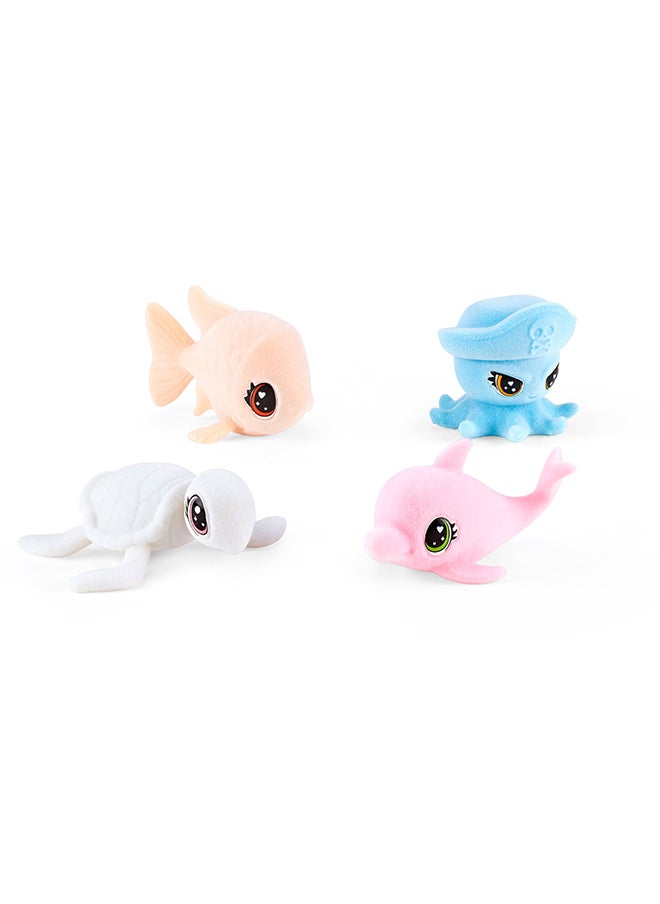 Scribble Scrubbie Glow Lagoon Pets, Sea Animal Toys
