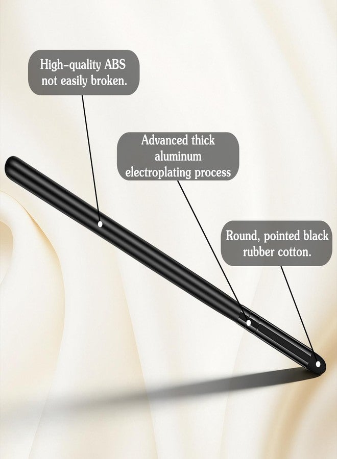 Psiriol 5 Pcs Soft Eyeshadow Applicators Blending Brush, Eyeliner Smudge Brush Sponge, Professional Small Pencil Eyeshadow Brushes for Eye Shadow Eyeliner Smudge Blending Precision Perfect Cut Crease - Image 3