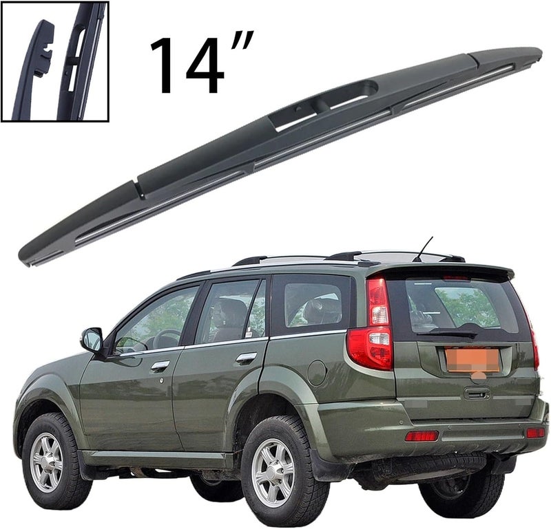 Wivplex 14" Rear Windshield Wiper Blade for Hover Haval H3 - Image 4
