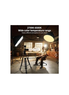 Zhiyun ZHIYUN MOLUS B300 300W COB LED Video Light [Official] 2700K-6500K CRI 95+ TLCI 97+ 63200 Lux/1M App Control 13 Scene Effects Bowens Mount Silent Continuous Output Lighting for Photography Studio Light  - Image 5