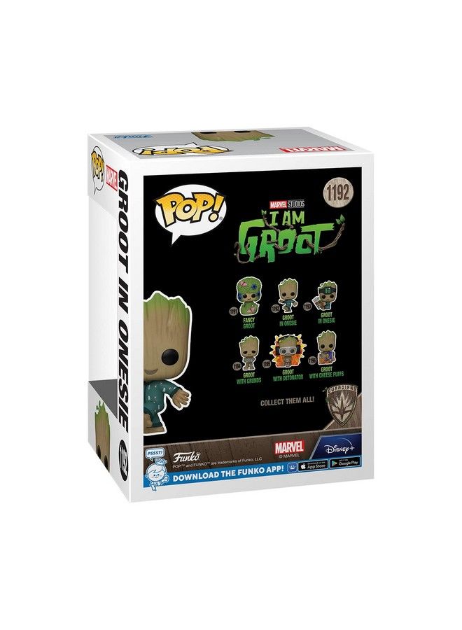 Funko Pop! Marvel: I Am Groot Groot In Onesie - Image 4