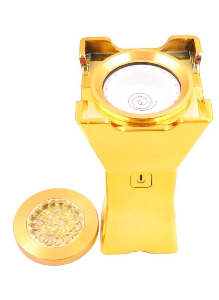 Bakhoor BoSidin - Electric Oud Bakhoor Burner Arabic Incense Burner Gold - Image 1