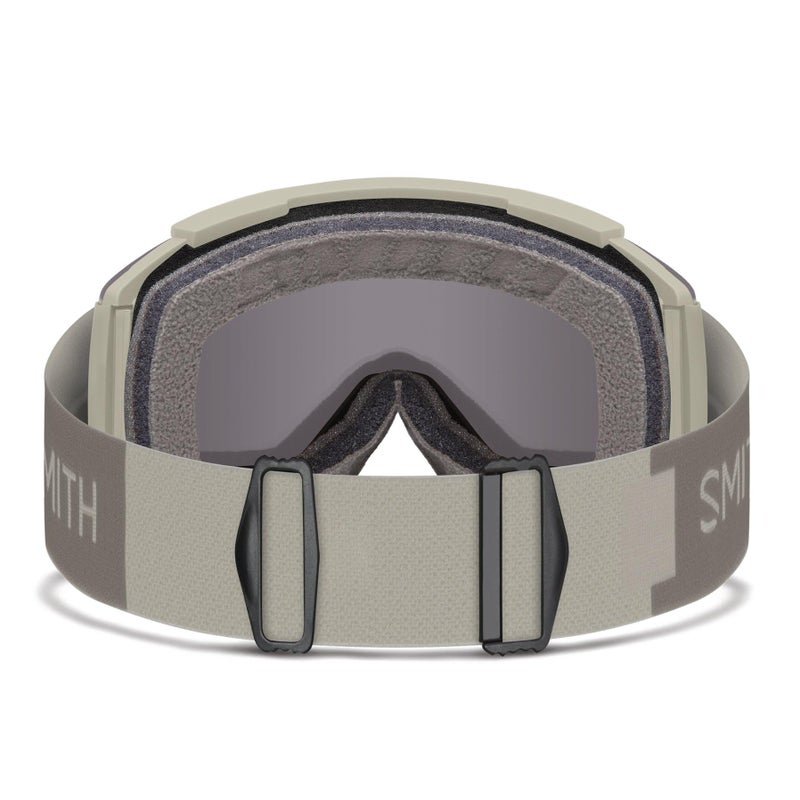 SMITH Squad XL Snow Goggles â€“ Adult Ski & Snowboarding Goggles with Distortion-Free Optics, Anti-Fog Performance & 100% UV Protection â€“ for Men & Women â€“ Chalk, ChromaPop Sun Black Gold Mirror - Image 4