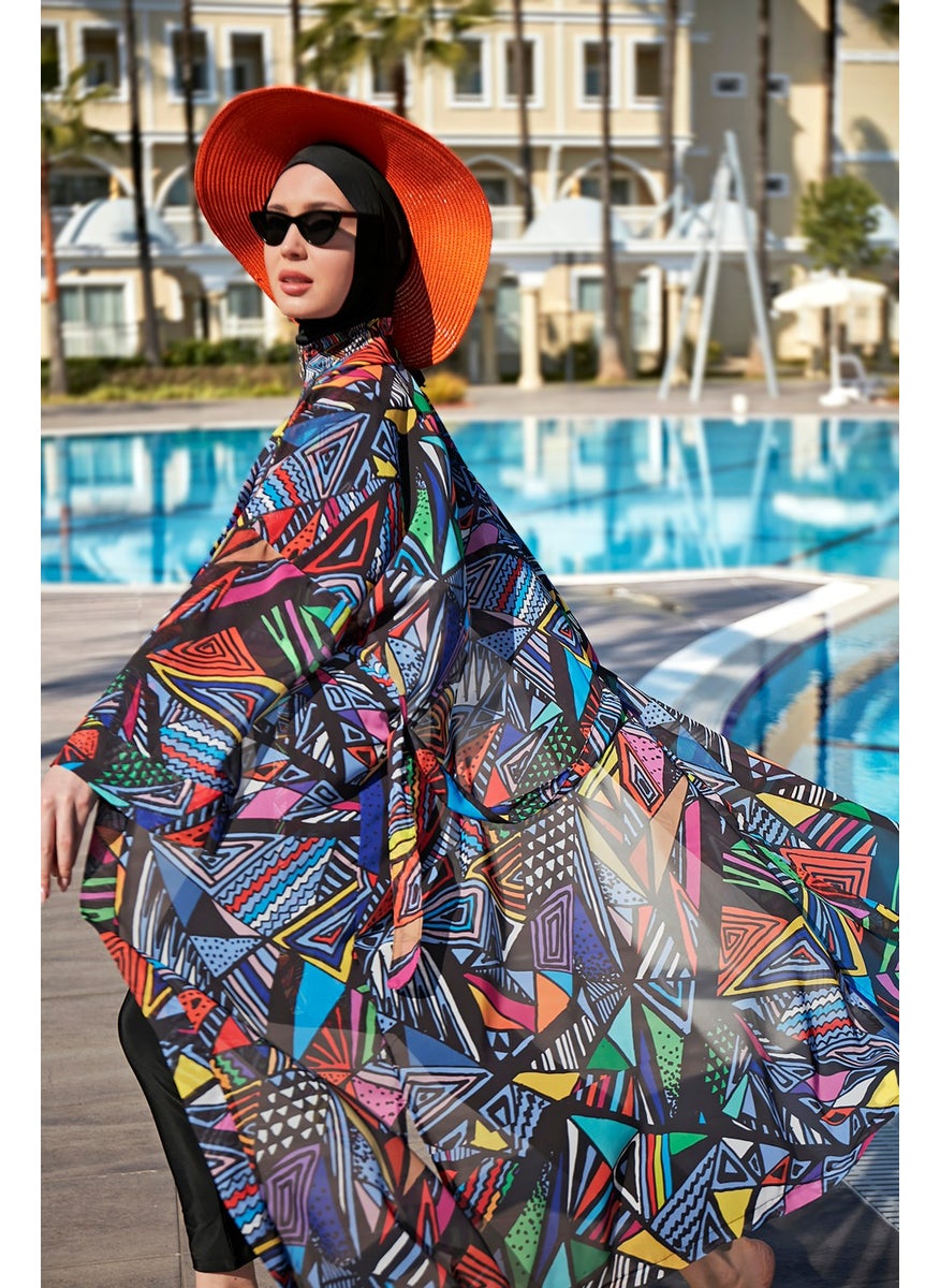 Remsa Mayo Remsa Swimsuit Hijab Swimsuit Single Kaftan Kimono Pareo RP020 Alina  - Image 3
