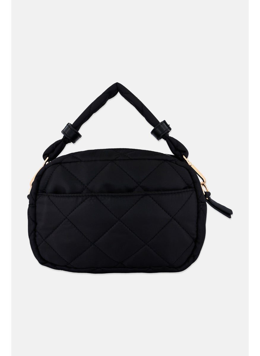 Women Quilted Cross Body Bag 15 H x 24 L x 10 W cm, Black - pzsku/Z426C938002B8F0B1F698Z/45/_/1738678746/1dbdc121-564f-45cd-b970-7de6f6df329a