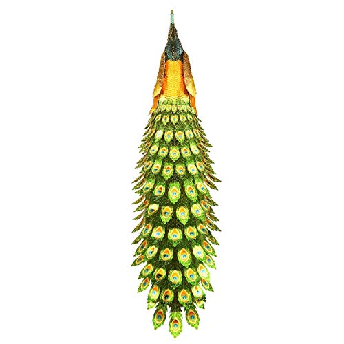 Fascinations Metal Earth Premium Series Peacock in Color 3D Metal Model Kit - Image 5