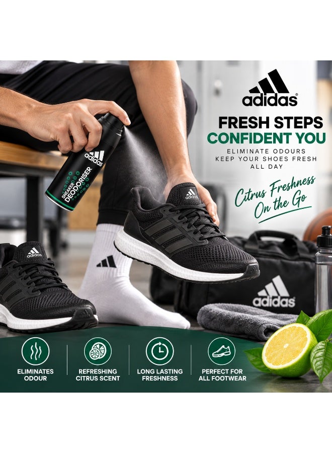 Adidas Sneaker and Shoe Deodorizer with Citrus Scent - Long Lasting Odor Eliminator - Image 5