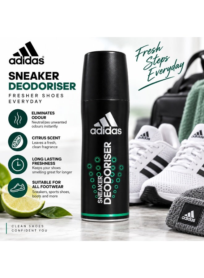 Adidas Sneaker and Shoe Deodorizer with Citrus Scent - Long Lasting Odor Eliminator - Image 2