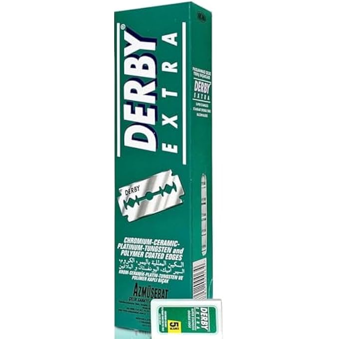 Derby Extra Double Edge Razor Blades 100 Count - Image 1
