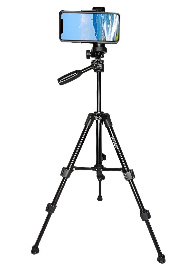 Neepho NP-3180 Professional Tripod, Adjustable Clamp, Quick-Release Plate, 1360mm Height, Carrying Case Included - Image 3