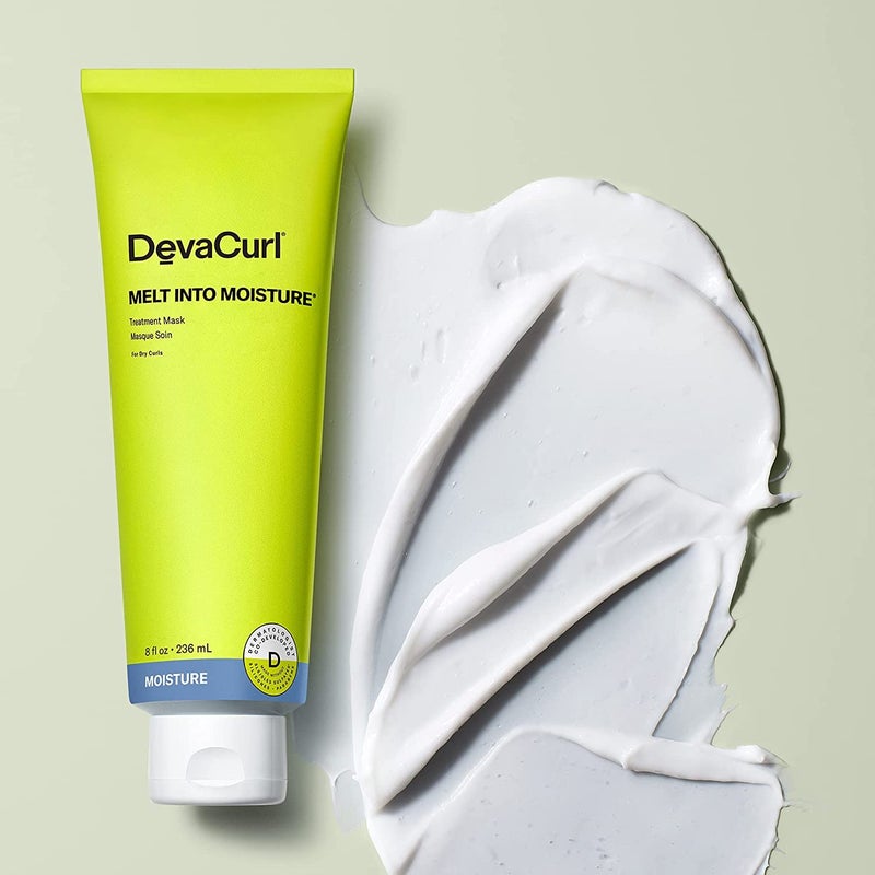 DevaCurl Melt Into Moisture Treatment Mask, Green Oasis, 8 fl. oz. - Image 2