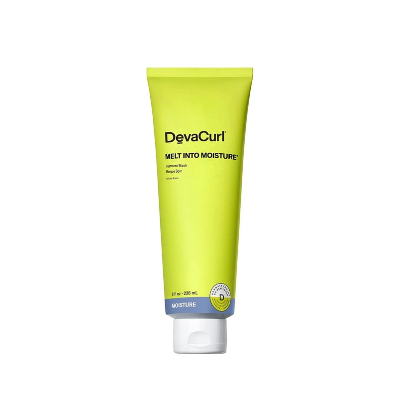 DevaCurl Melt Into Moisture Treatment Mask, Green Oasis, 8 fl. oz. - Image 1