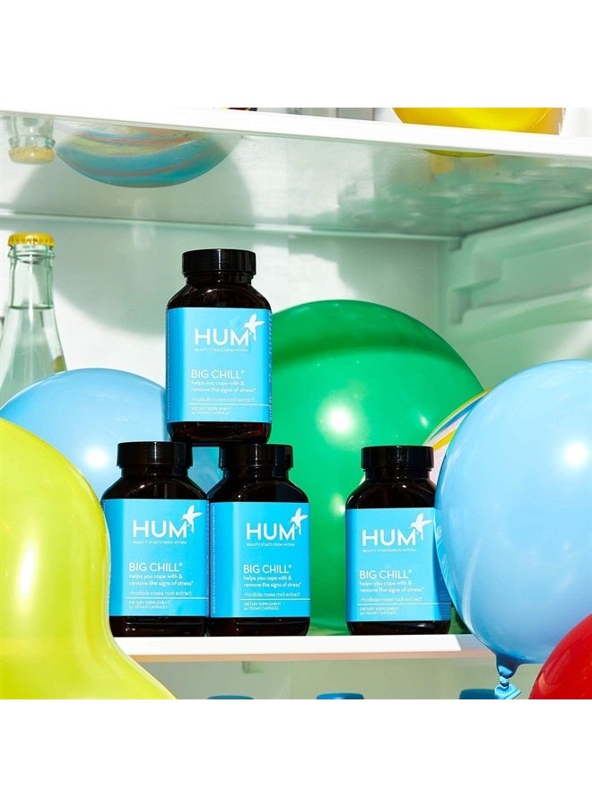HUM Big Chill - Calming Supplements with Rhodiola Rosea for Stress & Mood Support - Balances Adrenal Health for Improved Stress Response (30 Capsules) - Image 3
