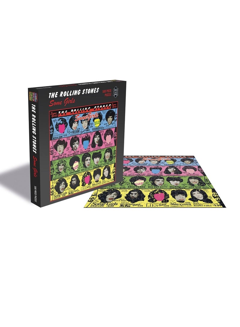 ROCK SAWS Rolling Stones Some Girls (500 Piece Jigsaw Puzzle)