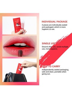 ibcccndc 3 Piece Tattoo Lipstick Lip Tint Non Stick Cup Lip Tint Discard After Use 02  - Image 3
