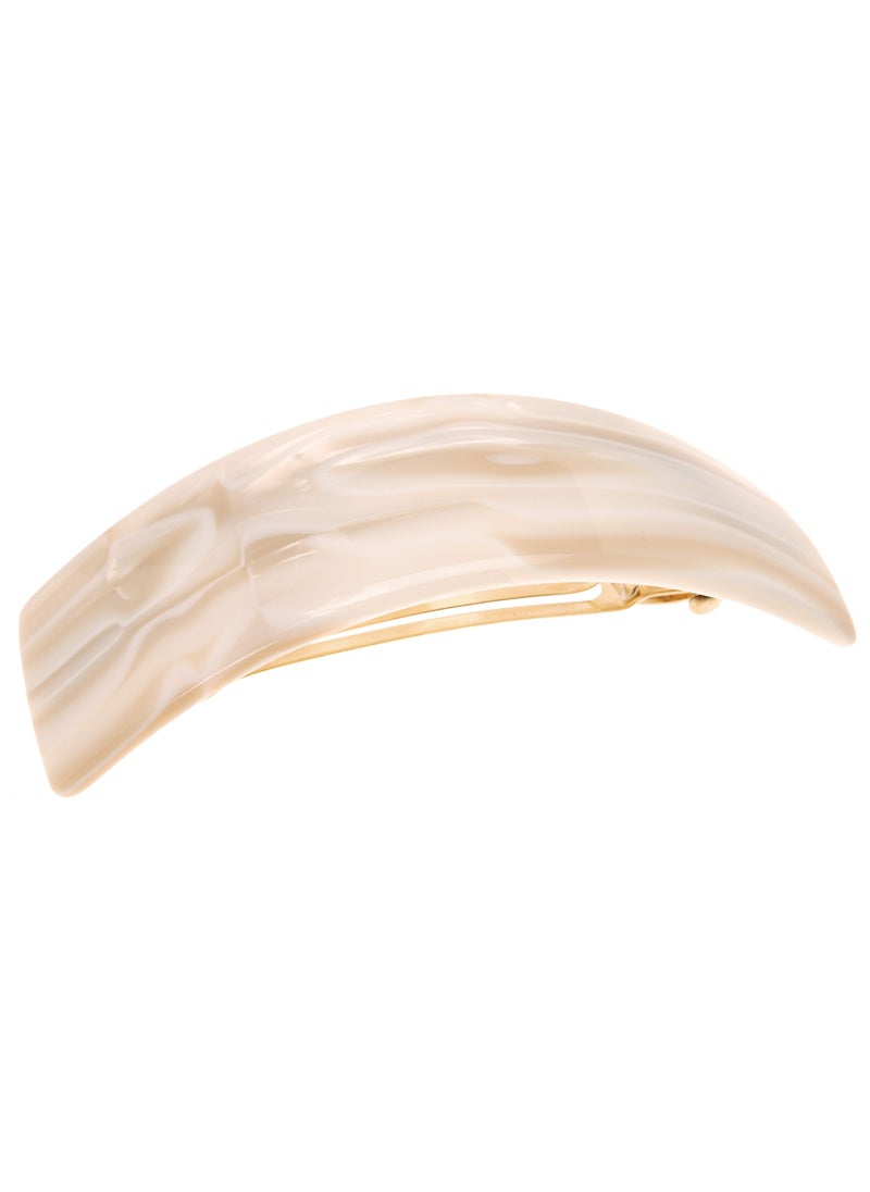France Luxe France Luxe Rectangle Volume Barrette - Alba 
