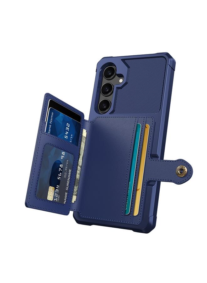 اس-توب جراب هاتف جلدي مع محفظة مغناطيسية وبطاقة لهاتف Samsung Galaxy A55 5G - Image 3