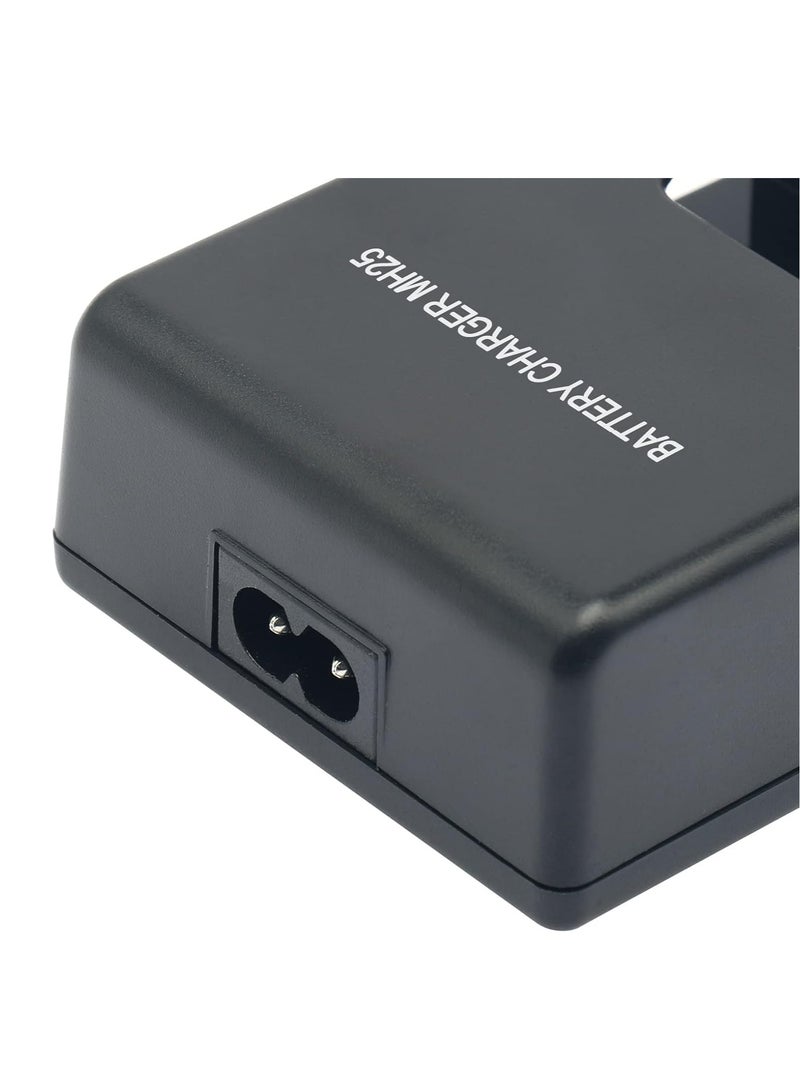 Oasisgalore MH-25 Cameras Battery Charger for Nikon EN-EL15 EN-EL15a EN-EL15b D500 D600 D610 D750 D780 D800 D800E D810 D810A D850 D7000 D7100 D7200 D7500 Coolpix Z5 Z6 Z6 II Z6 III Z7 Z7 II Z1 Z8 V1 1V1 SLR - Image 3
