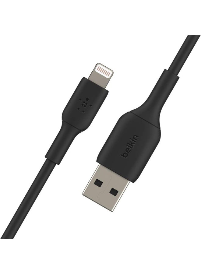 Belkin 1 Meter Cable PVC A to Lightning Black - Image 4