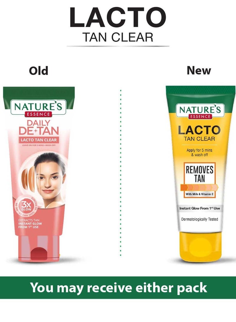 Nature's Essence Daily De Tan Lacto Clear 100gm - Image 3
