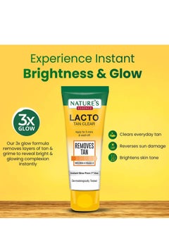 Nature's Essence Daily De Tan Lacto Clear 100gm  - Image 4