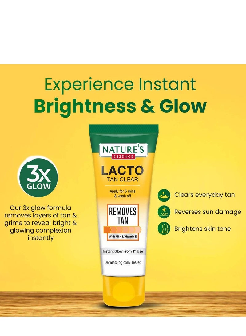 Nature's Essence Daily De Tan Lacto Clear 100gm - Image 4