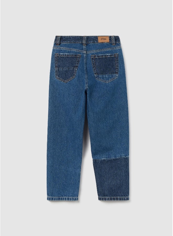 او في اس Relaxed-fit jeans with double wash - Image 2