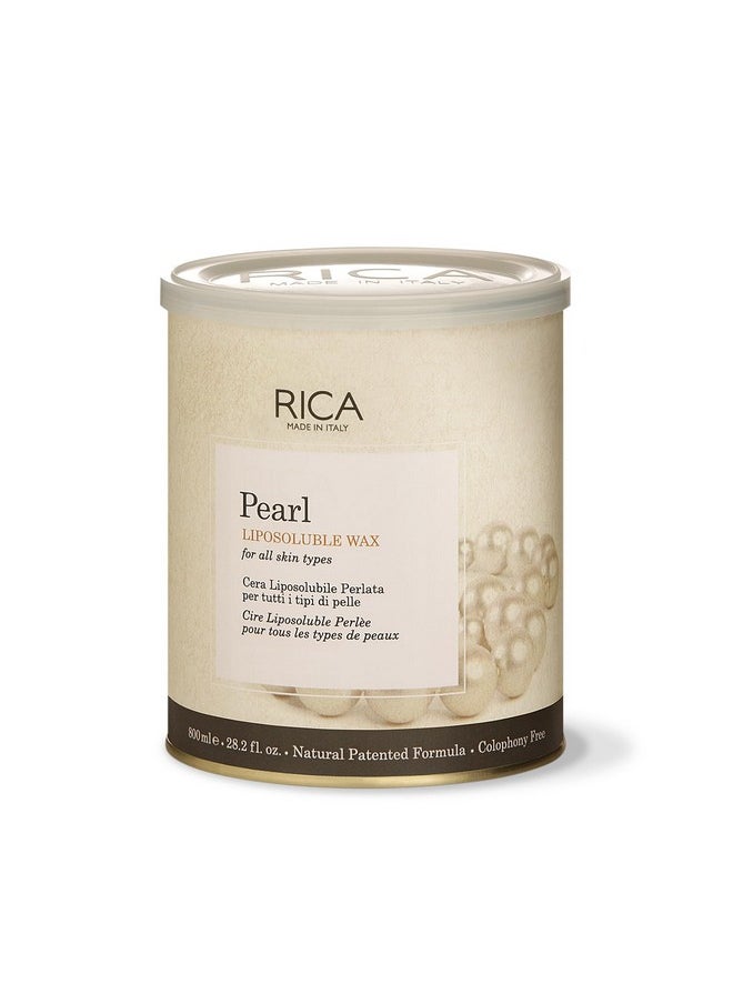 Rica Women'S Pearl Liposoluble Wax For All Skin Types (800 Mle, 28. 2Fl. Oz)  - Image 1