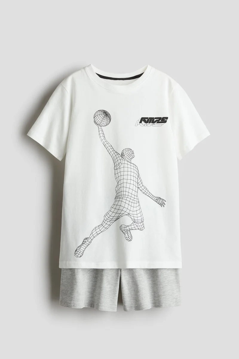 H&M Cotton jersey pyjamas