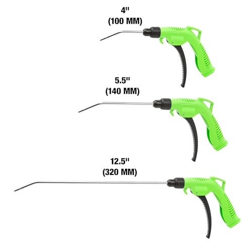 OEMTOOLS 24439 5-Pc Air Blower Gun, 1/4 Air Blow Gun Inlet, Includes Turbo Air Nozzle, Variable Air Gun Blower Trigger, Air Blow Gun Kit, 160 PSI Compressor Air Gun - Image 4