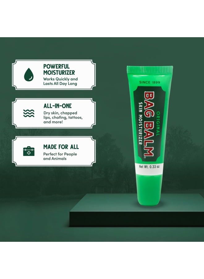 Bag Balm Original On-the-Go Lip Balm Tubes for Chapped Lips, Dry Hands, Skin Irritations and More - 0.33oz, 6 Pack - Image 3